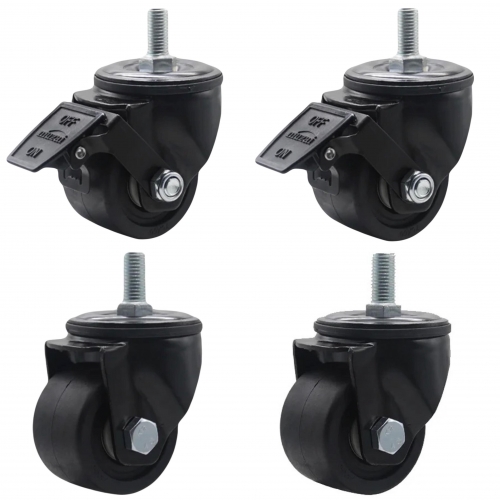 General Use Casters with Support Plates